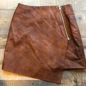 Faux Leather skirt